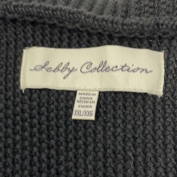 Women’s plus size faux fur vest with sweater back size CXL - Picture 4 of 7